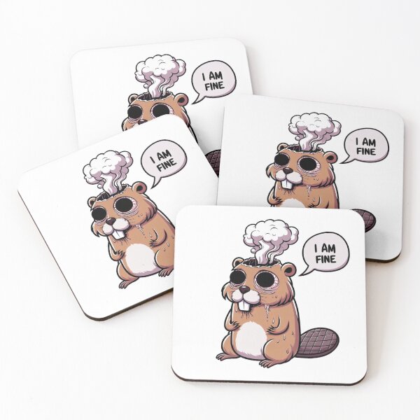 Item preview,  Burnout Beaver designed and sold by LemuellTrends.
