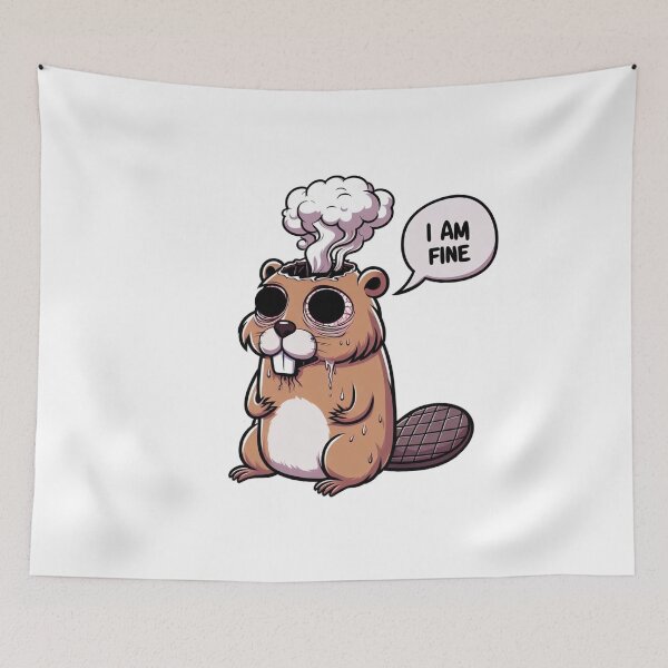 Item preview, Burnout Beaver designed and sold by LemuellTrends.