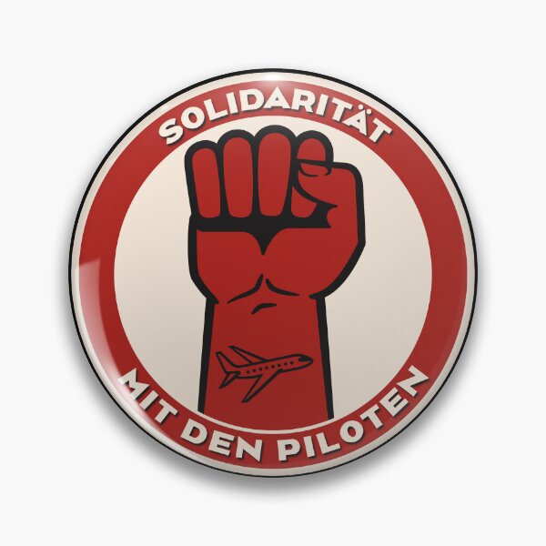 Item preview, Copy of Solidarity with the Pilots designed and sold by Dunkelflaute.