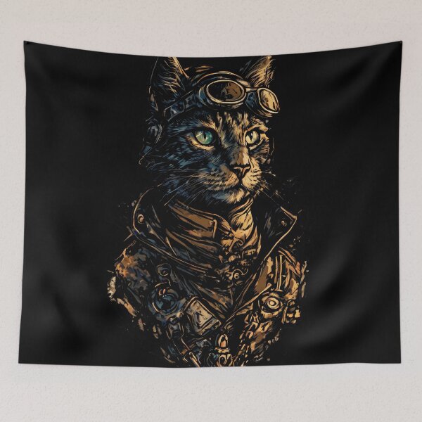 Item preview, Cool Rebellion Cat Apocalyptic designed and sold by NPC-Trader.