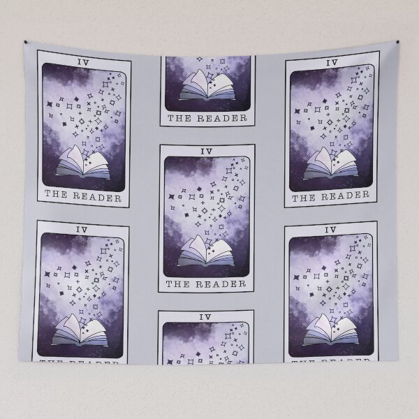 Item preview, The Reader Tarot card designed and sold by tziggles.
