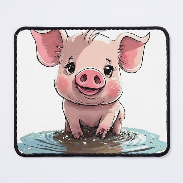 Item preview, Piglet Splashing designed and sold by omerfdln34.