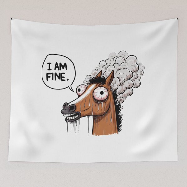 Item preview, Burnout Horse designed and sold by LemuellTrends.