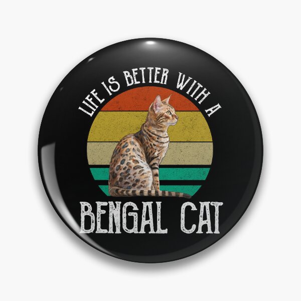 Item preview, Life Is Better With A Bengal Cat designed and sold by Cat Lady Designs.