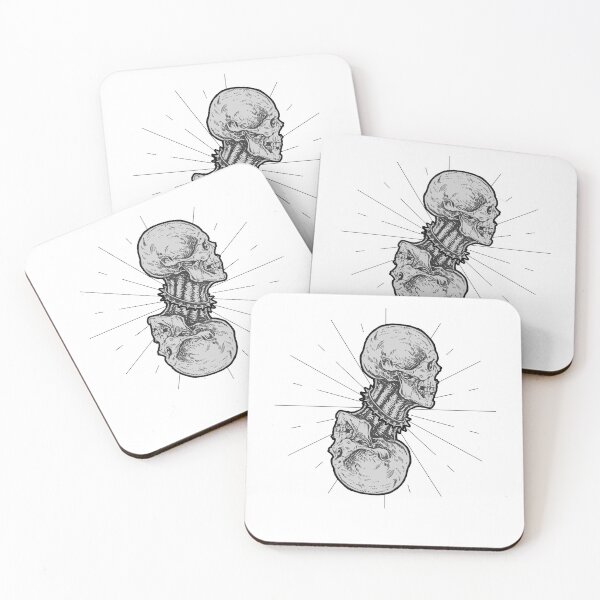 Item preview, double skulls designed and sold by mimirocker.