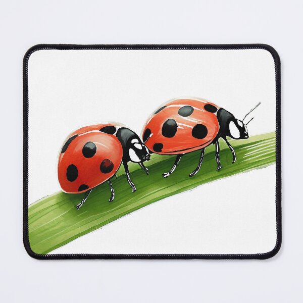 Item preview, Ladybug Duo on Grass designed and sold by omerfdln34.