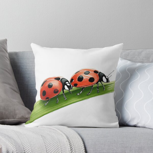 Item preview, Ladybug Duo on Grass designed and sold by omerfdln34.