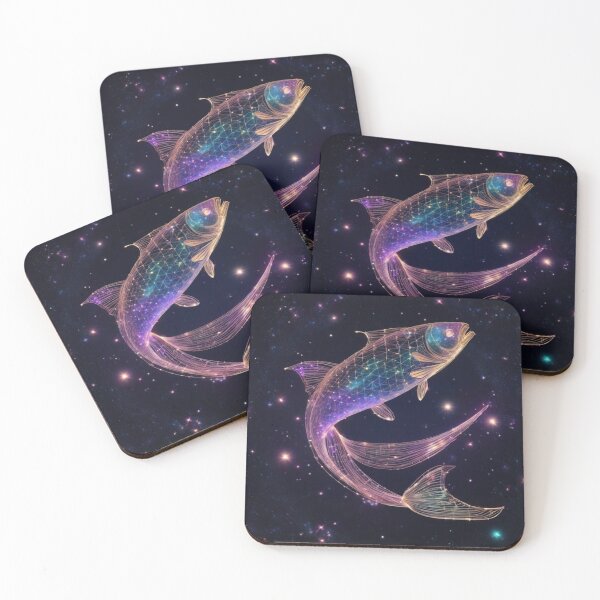 Item preview, Pisces, Zodiac Universe designed and sold by ZodiBlend.