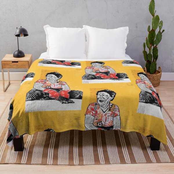 Item preview, Impresión de bloque de mujer de Chinatown designed and sold by Luciana Lakowsky.