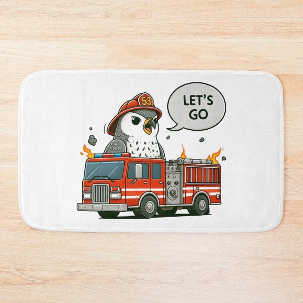 Item preview, Fire Truck Hawk designed and sold by LemuellTrends.