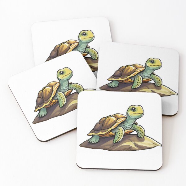 Item preview, Sunbathing Tiny Turtle designed and sold by omerfdln34.