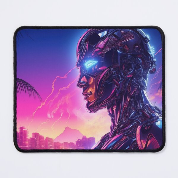 Artikelvorschau, Synthetic Sentinel: Future Tech Guardian entworfen und verkauft von Mullet Monkey.
