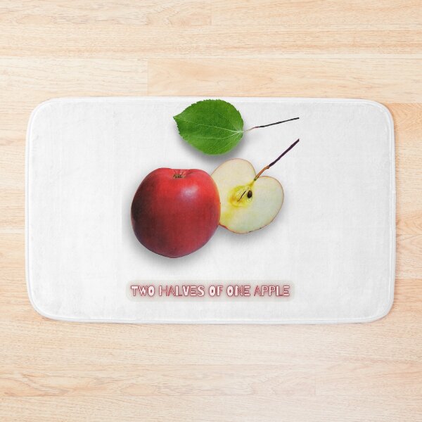 Item preview, TWO HALVES OF ONE APPLE  designed and sold by JarredDoll.