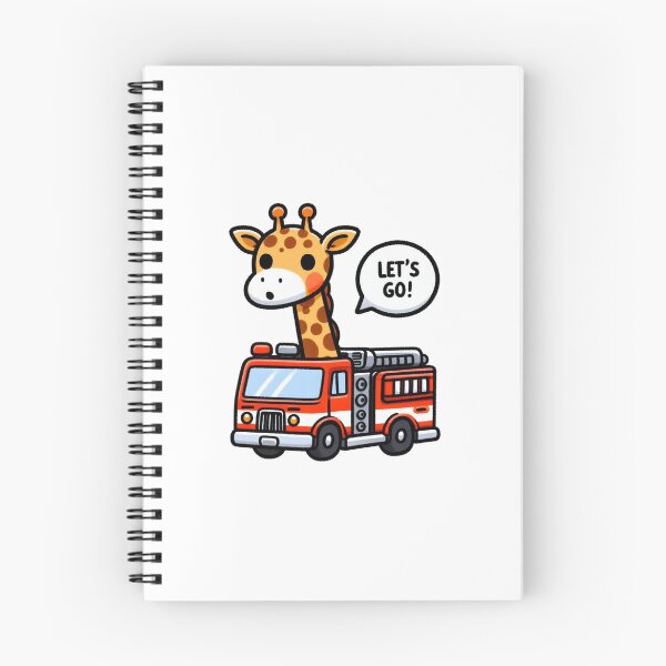 Item preview, Fire Truck Giraffe designed and sold by LemuellTrends.