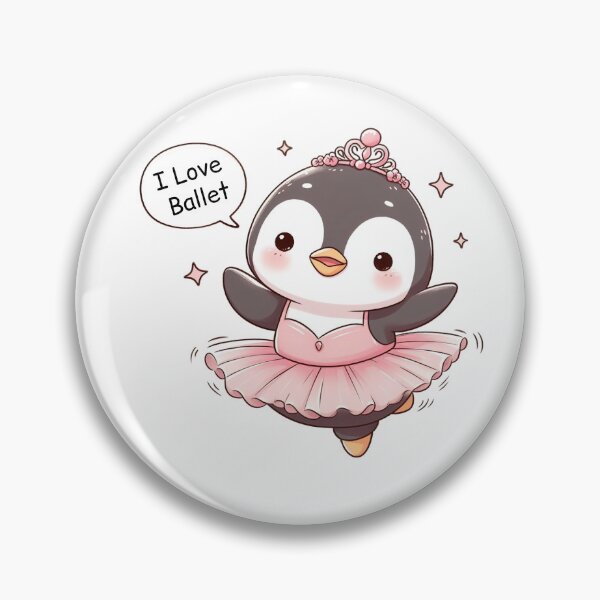 Item preview, Cute Ballet Penguin designed and sold by LemuellTrends.