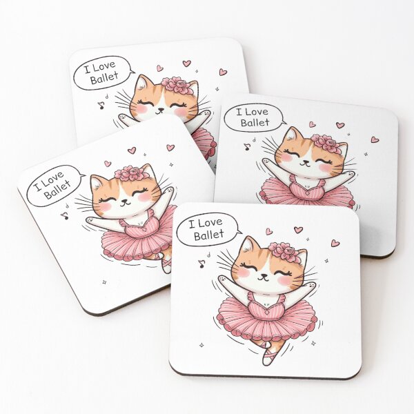 Item preview, Cute Ballet Cat designed and sold by LemuellTrends.