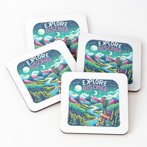 Item preview, Explore, Dream, Discover" - Adventure Awaits designed and sold by BlueGoldArt.