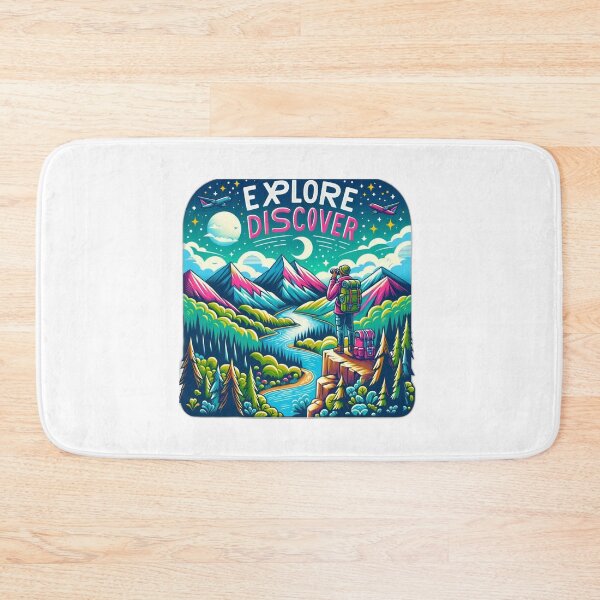Item preview, Explore, Dream, Discover" - Adventure Awaits designed and sold by BlueGoldArt.