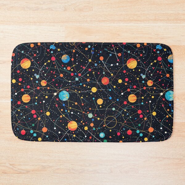 Item preview, Cosmic Cartography - Abstract Space Network Design designed and sold by Sir Meow Meow.