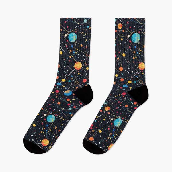Item preview, Cosmic Cartography - Abstract Space Network Design designed and sold by Sir Meow Meow.