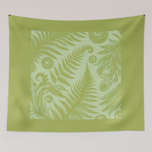 Item preview, Fern Fantasy/Moss Green designed and sold by aloharobj.