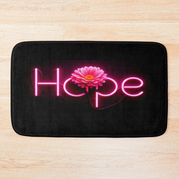 Item preview, Hope sparks resilience neon line pink designed and sold by GLORY-LIFE.