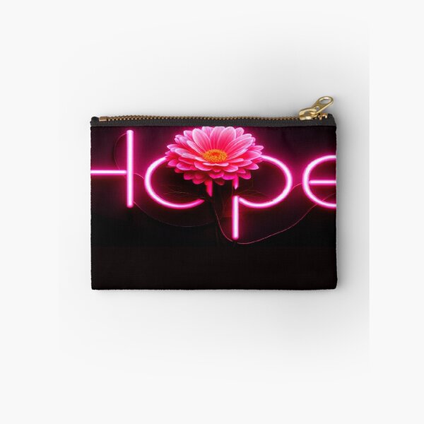 Item preview, Hope sparks resilience neon line pink designed and sold by GLORY-LIFE.