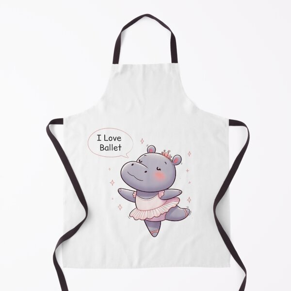 Item preview, Cute Ballet Hippo designed and sold by LemuellTrends.