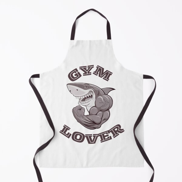 Item preview, Gym lover Shark designed and sold by mimirocker.