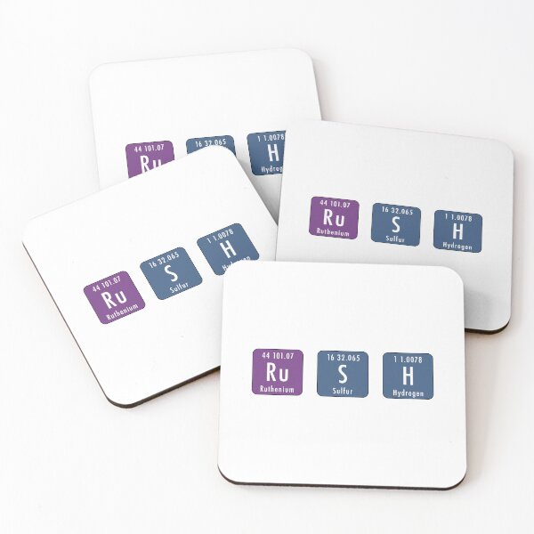 Item preview, Rush Periodic Table designed and sold by Lightspeed2112.
