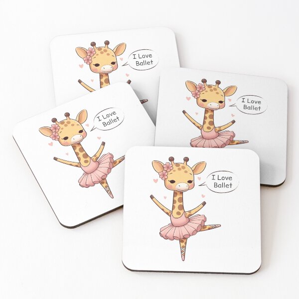Item preview, Cute Ballet Giraffe designed and sold by LemuellTrends.