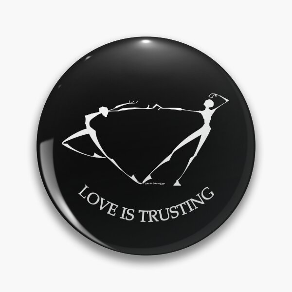 Item preview, Dance "Love Is Trust" on Dark Background designed and sold by Glenn & Robert Davis.