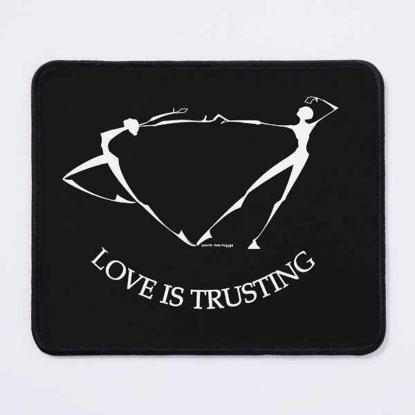 Item preview, Dance "Love Is Trust" on Dark Background designed and sold by Glenn & Robert Davis.