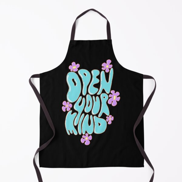 Item preview, Open Your Mind - bubbly lettering with flowers designed and sold by Blue-Paint.