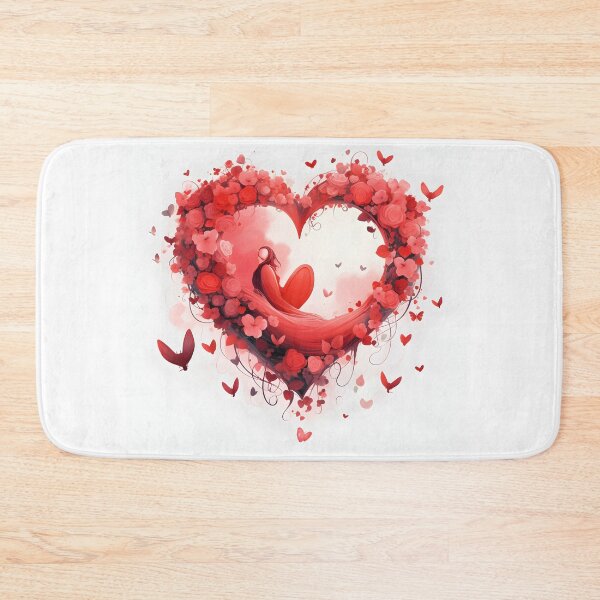 Item preview, The beautiful roses on the heart designed and sold by maii7879.