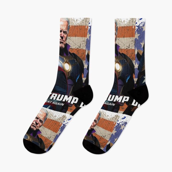 Item preview, Captain Donald Trump VS Thanos Biden #12 Make America Great Again designed and sold by CaptainTrump.