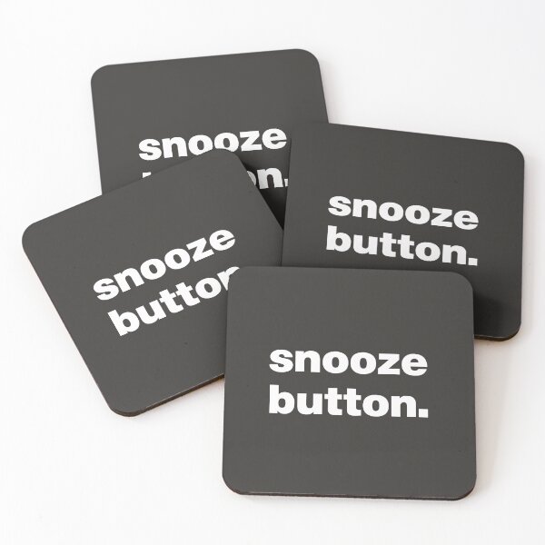 Item preview, Snooze Button - Morning Alarm designed and sold by nancycrazy.