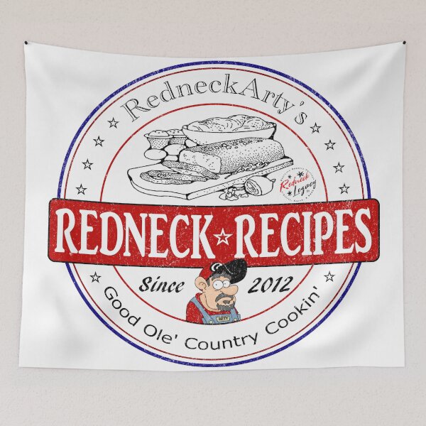 Item preview, Redneck Recipes Logo designed and sold by RedneckLegacy.
