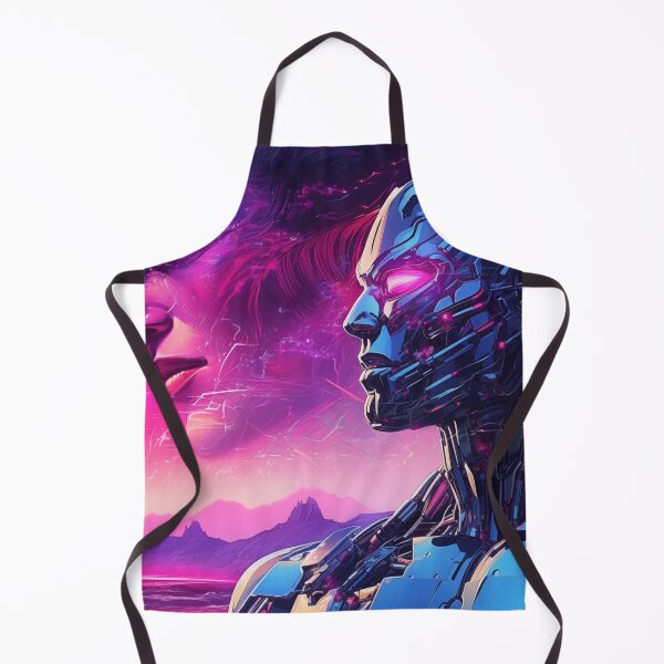 Item preview, Neon Cyborg Chronicles: Futuristic Machine Dreams designed and sold by Mullet Monkey.