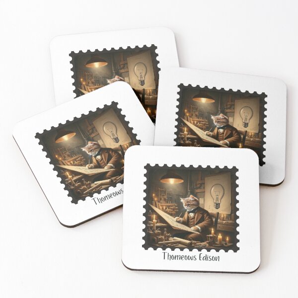 Item preview, Thomeows Edison designed and sold by Labcoat Legends.