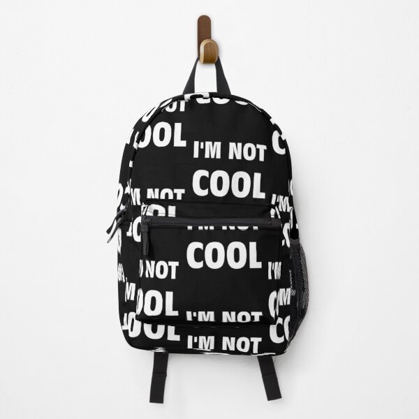 Item preview, I'M NOT COOL high impact thick capitalism consumption font text designed and sold by Michael Stewart.