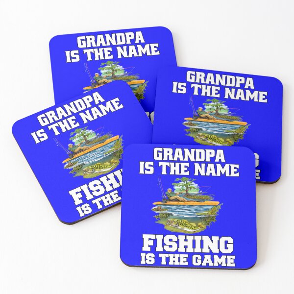 Item preview, Fishing Lover Grandpa Is The Name Fishing Is The Game  designed and sold by fantasticdesign.