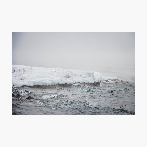 Item preview, Icy Shore of Lake Superior, Two Harbors, MN 3 designed and sold by Arielle S.