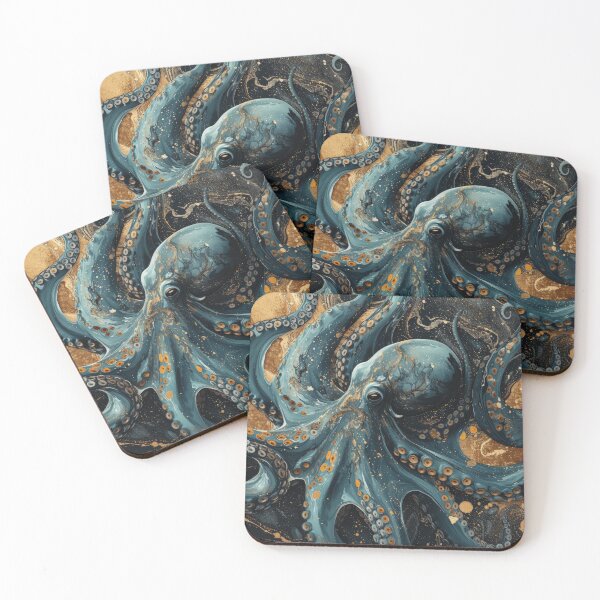 Item preview, Teal Octopus designed and sold by CosmicAnomaly.