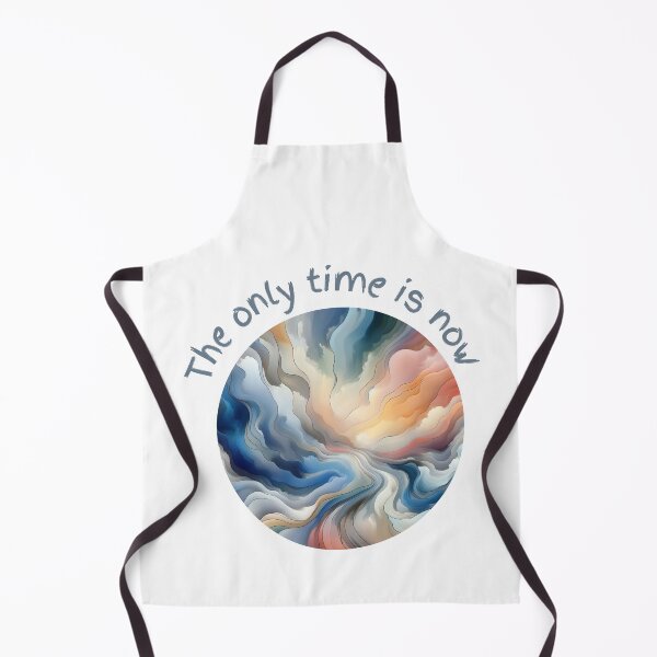 Item preview, colourful heaven cloud, Only time is now, abstract artpiece, designed and sold by Coolparrotgirl.