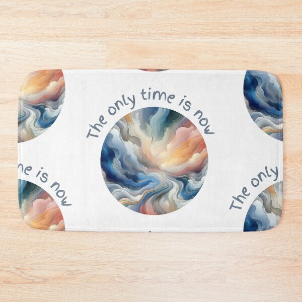 Item preview, colourful heaven cloud, Only time is now, abstract artpiece,  designed and sold by Coolparrotgirl.