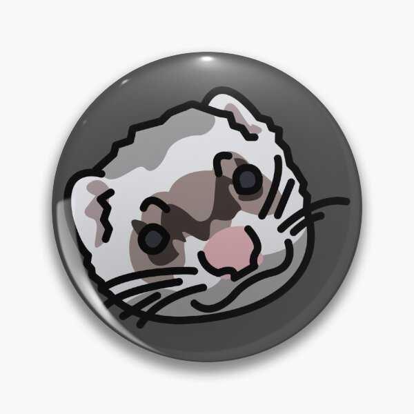 Item preview, Pet Head Icon "Ferret" designed and sold by Scruffylad & Bitty.
