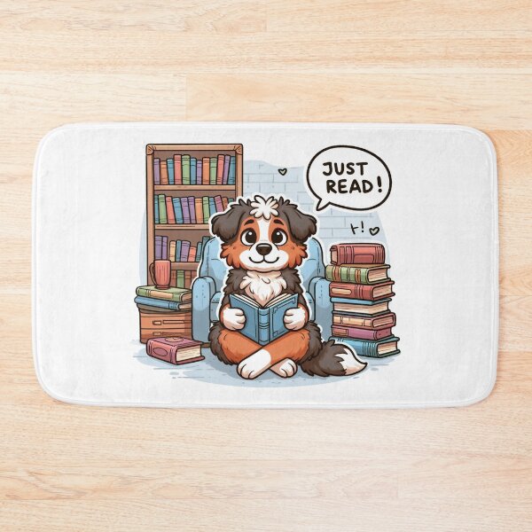 Item preview, Just Read Dog designed and sold by LemuellTrends.