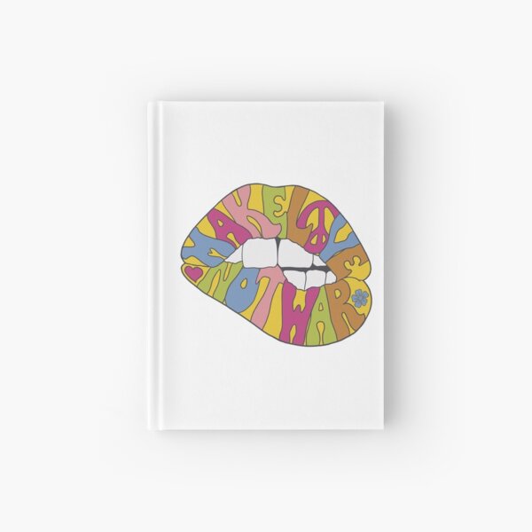 make love not war... Hardcover Journal