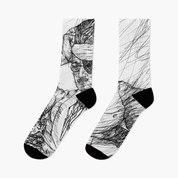 Item preview, JAMES JOYCE - ink portrait .4 designed and sold by lautir.